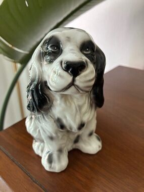 Vintage Ceramic Dog for Decor